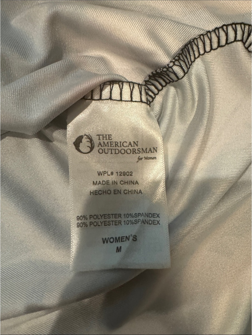 The American Outdoorsman for Women Swim Shirt Size Medium - Picture 7 of 9